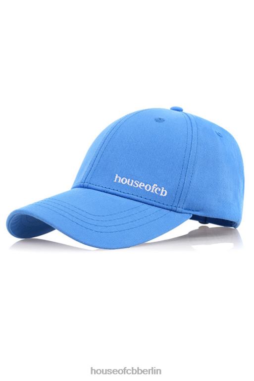 House of CB Blaue Devon-Baseballkappe mit Schnalle hinten Zubehör ZFD801060