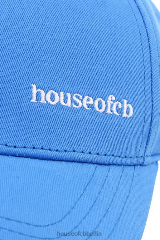 House of CB Blaue Devon-Baseballkappe mit Schnalle hinten Zubehör ZFD801060