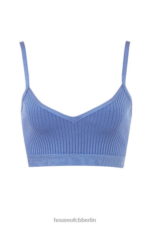 House of CB Evie Azure Bandage-Bralette Kleidung ZFD80759