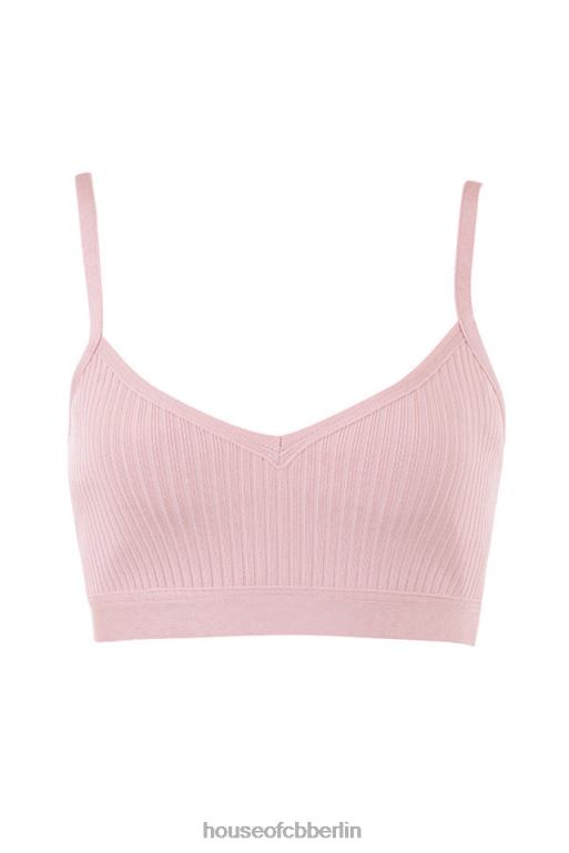 House of CB Evie Blush Bandage-Bralette Kleidung ZFD80762