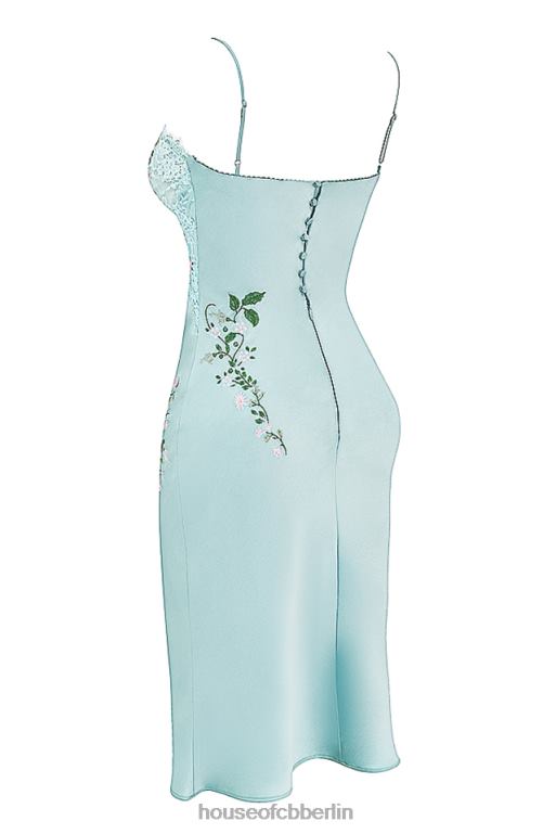 House of CB Fallon Light Jade besticktes Unterkleid Kleidung ZFD80240