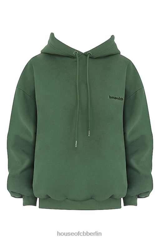 House of CB Halo Moss übergroßer Kapuzenpullover Kleidung ZFD80728