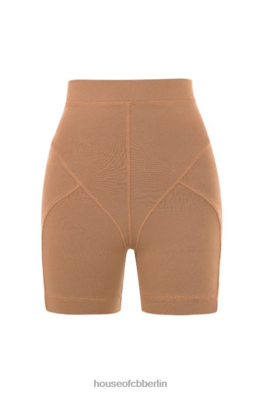 House of CB Harley Toffee Coverstitch-Shorts Kleidung ZFD80990