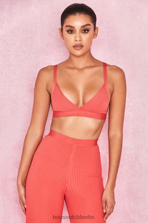 House of CB Jae Coral Bandage-Bralet-Oberteil Kleidung ZFD80819