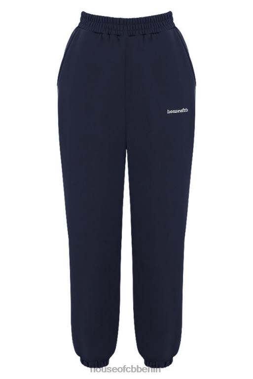 House of CB Jogginghose aus himmelblauem Fleece mit Rückseite Kleidung ZFD801007