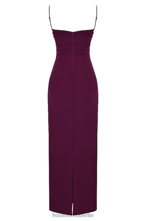 House of CB Lani Merlot Korsett-Maxikleid Kleidung ZFD80324