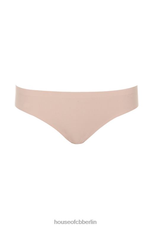 House of CB Mikromodaler nahtloser Slip – Beige Kleidung ZFD801297