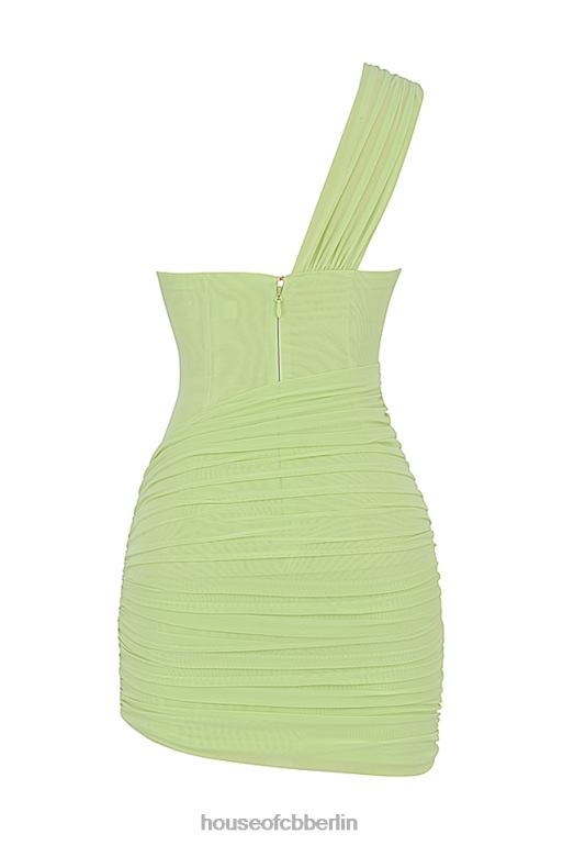 House of CB Minikleid mit Clementine-Limette-Ausschnitt Kleidung ZFD80547