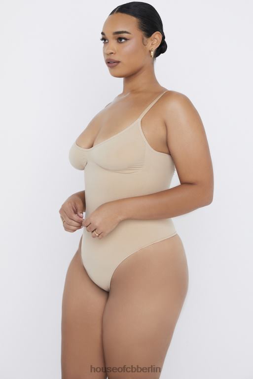 House of CB Modellierender Ganzkörper-Slip-Body mandelförmig Kleidung ZFD801274