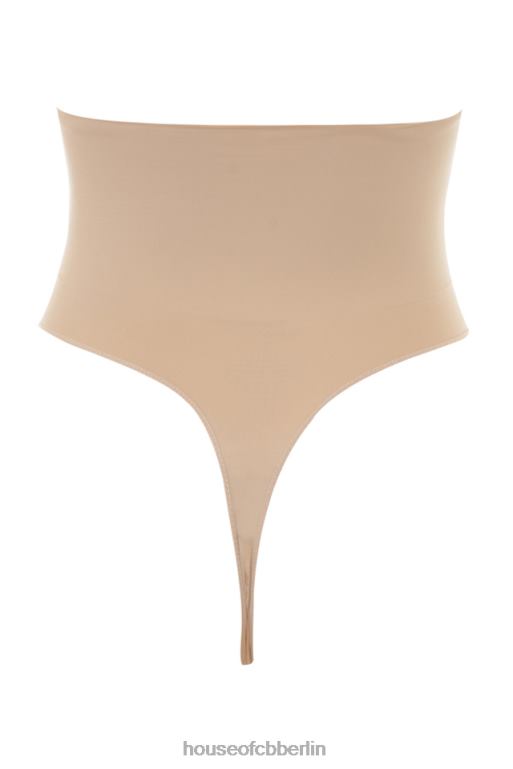 House of CB Modellierender mandelförmiger Tanga mit hoher Taille Kleidung ZFD801270