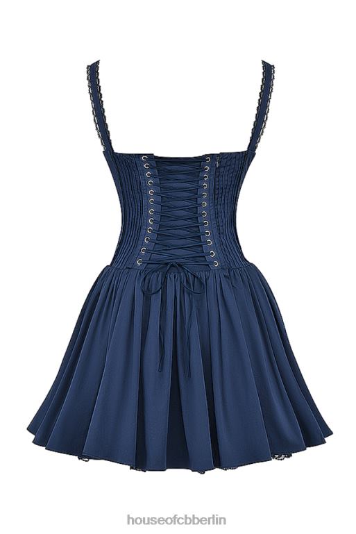 House of CB Pietra French Navy Korsett-Minikleid Kleidung ZFD80157