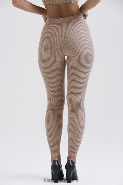 House of CB Rosmina Barley Leggings aus Naturwolle Kleidung ZFD80824