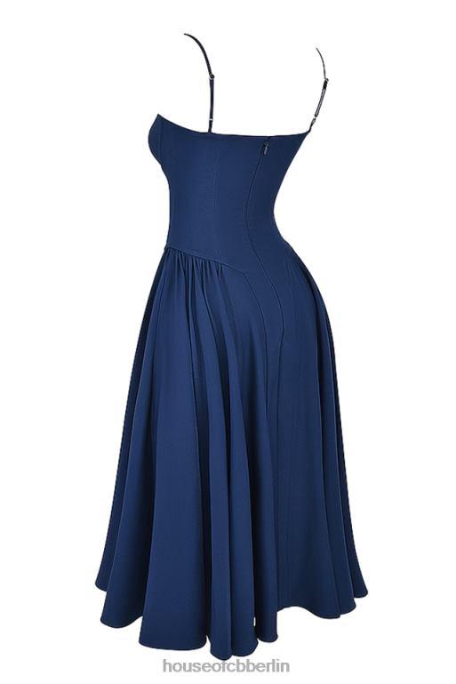 House of CB Samaria französisches Marinekorsett-Sommerkleid Kleidung ZFD80154