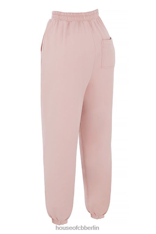 House of CB Sky Blush Fleece-Rücken-Jogginghose Kleidung ZFD80976