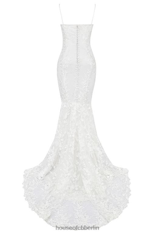 House of CB Solene Brautkleid aus weißer Spitze Hochzeiten ZFD801142