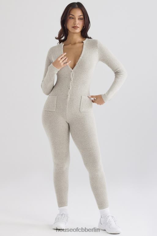 House of CB Tiggy Opal Mergel Loungewear-Jumpsuit Kleidung ZFD801056