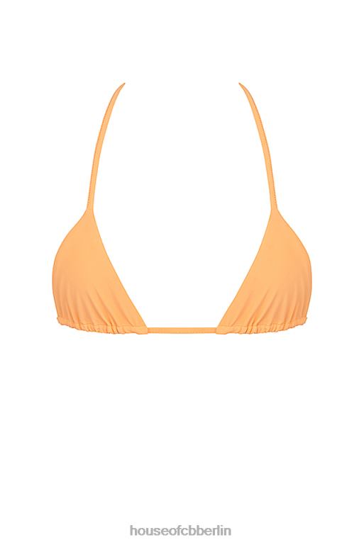 House of CB Tropez helloranges Neckholder-Bikinioberteil Kleidung ZFD801183