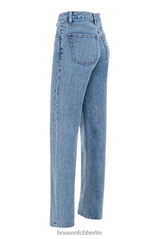 House of CB Yara Vintage-Jeans mit hoher Taille Kleidung ZFD80646