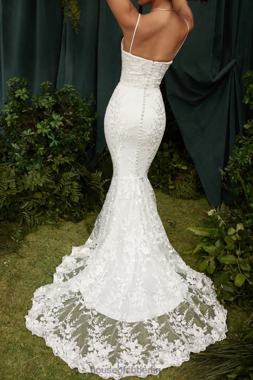 House of CB Solene Brautkleid aus weißer Spitze Hochzeiten ZFD801142