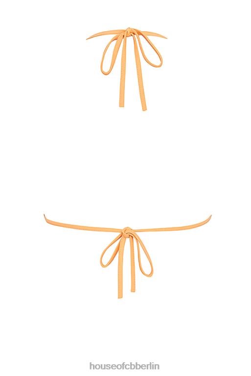 House of CB Tropez helloranges Neckholder-Bikinioberteil Kleidung ZFD801183