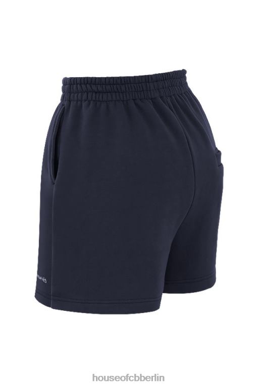 House of CB Auden Marineblaue Jersey-Trainingsshorts Kleidung ZFD80994