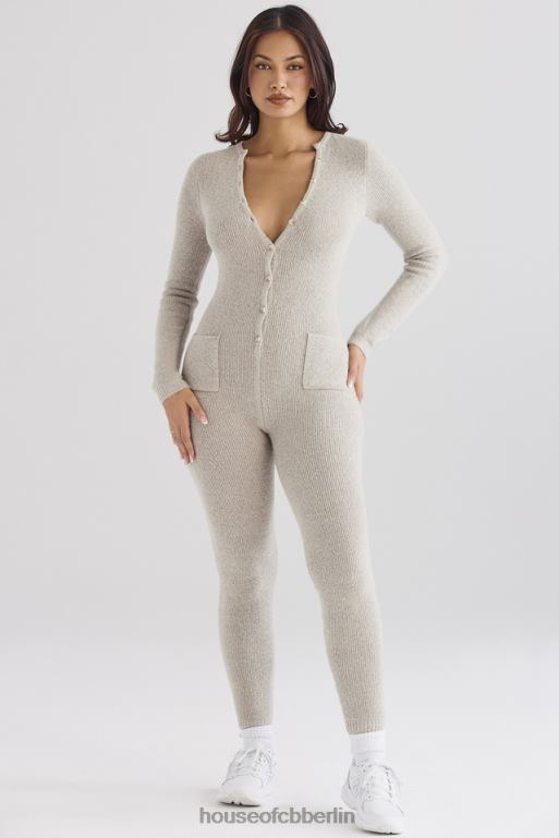 House of CB Tiggy Opal Mergel Loungewear-Jumpsuit Kleidung ZFD801056