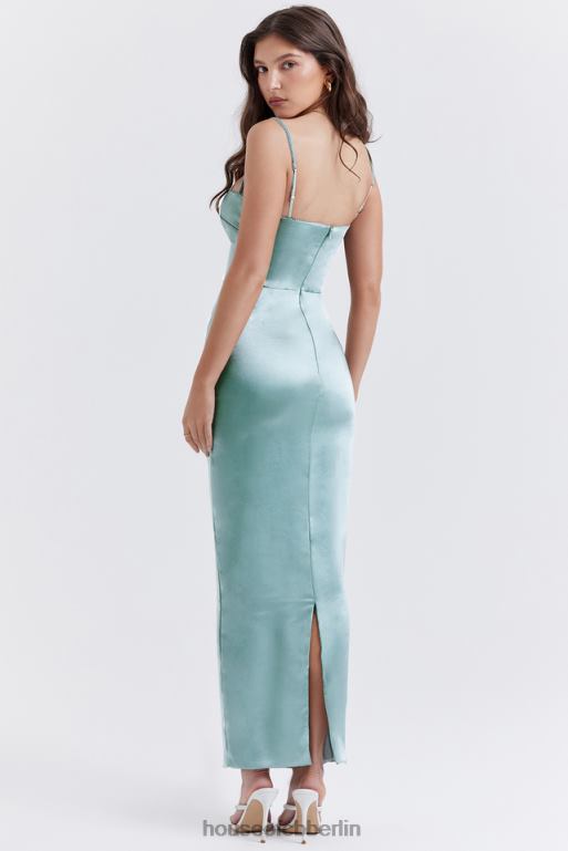 House of CB Costanza helles Jade-Maxikleid Kleidung ZFD80254