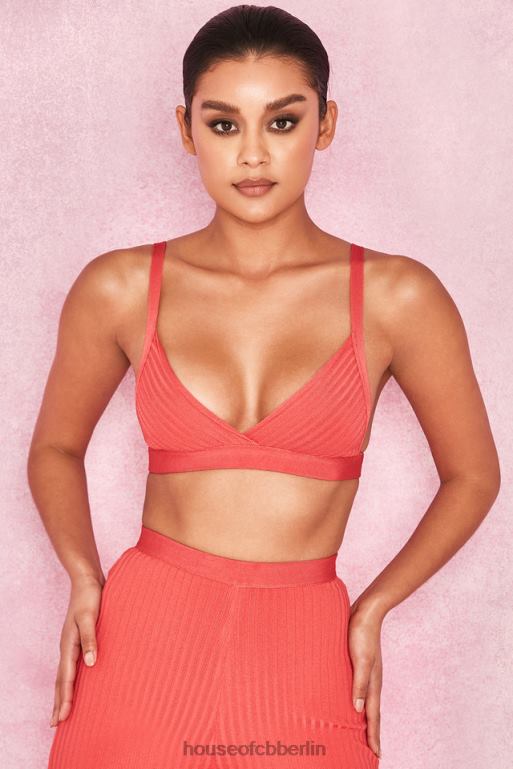 House of CB Jae Coral Bandage-Bralet-Oberteil Kleidung ZFD80819