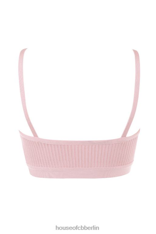 House of CB Evie Blush Bandage-Bralette Kleidung ZFD80762