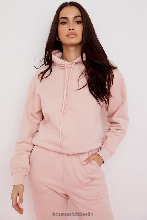 House of CB Halo Blush übergroßer Kapuzenpullover Kleidung ZFD80763