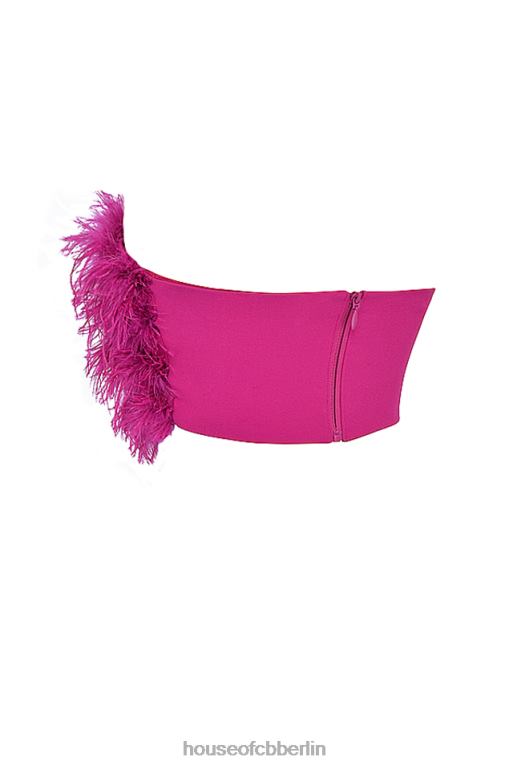 House of CB Bandeau mit Fenella-Hot-Pink-Besatz Kleidung ZFD80698