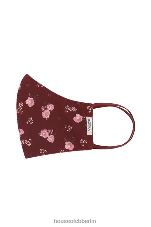 House of CB dunkle florale Gesichtsmasken – 3er-Set Zubehör ZFD801253